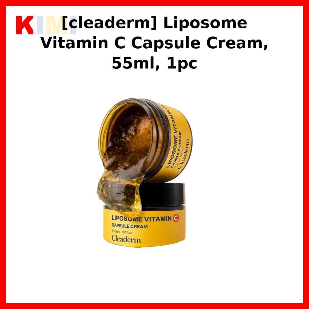 [cleaderm] Liposome Vitamin C Capsule Cream, 55ml, 1pc / Korean Moisturizer / Vitamin C Capsules by 