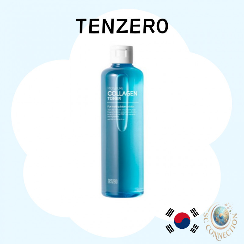 [TENZERO] มอยส์เจอร์ คอลลาเจน โทนเนอร์ 300ml, 1EA