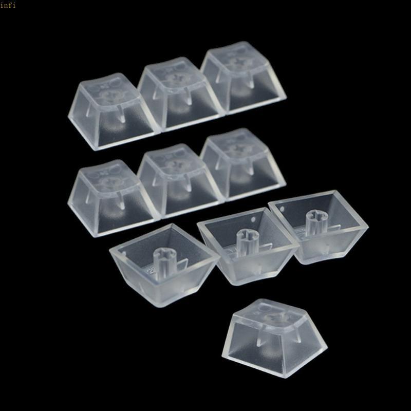 Infi 10 ชิ้น ABS Keycaps ชุดหนา ABS Keycaps สําหรับคีย์บอร์ดแบบกลไกเท่านั้น Keycaps