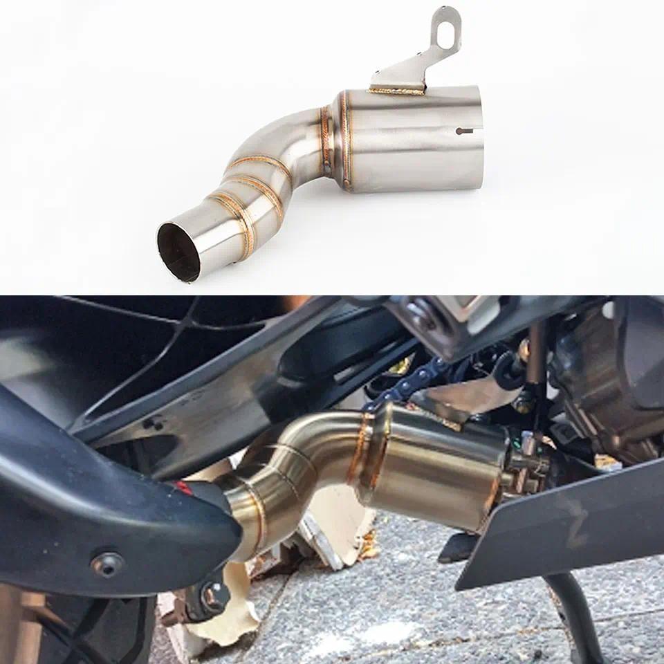 EM ท่อไอเสียรถจักรยานยนต์สําหรับKTM 390 Adventure 2020-2022 250 ผจญภัยRC125 RC200 250 DUKE 390 DUKEท