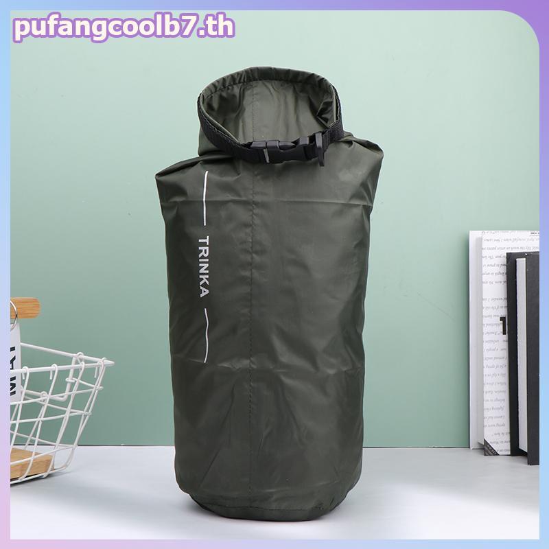PUCOOL 8L 40L 70L กระเป๋ากันน้ํากลางแจ้งกระเป๋าเดินทางสําหรับพายเรือพายเรือคายัคพายเรือแคนูลอยแห้ง S
