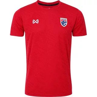 ใหม่ล่าสุด!! Warrix เสื้อฟุตบอลทีมชาติไทย 26/27 คอกลม Cheer Edition รหัส WA-262FBATH53
