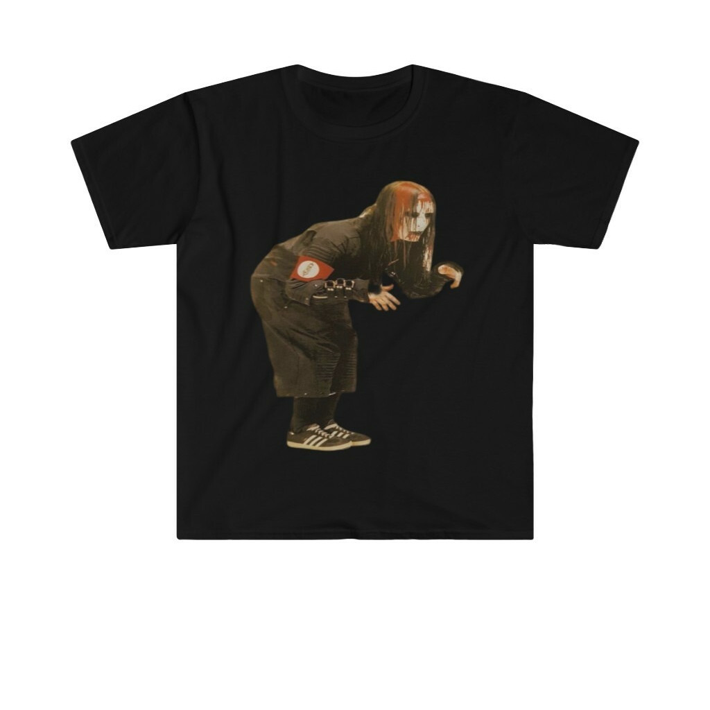 ผ้าฝ้าย 100% เสื้อยืดผ้าฝ้ายนุ่ม Joey Jordison หลวม Knot Drummer อินเทรนด์