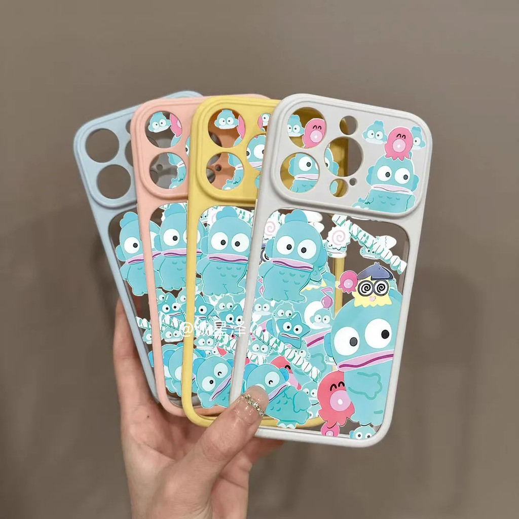 เคสโทรศัพท์ เหมาะสําหรับ iPhone 11 12 13 14 15 16 17 Pro max Plus Air Graffiti Clownfish กันกระแทกกั