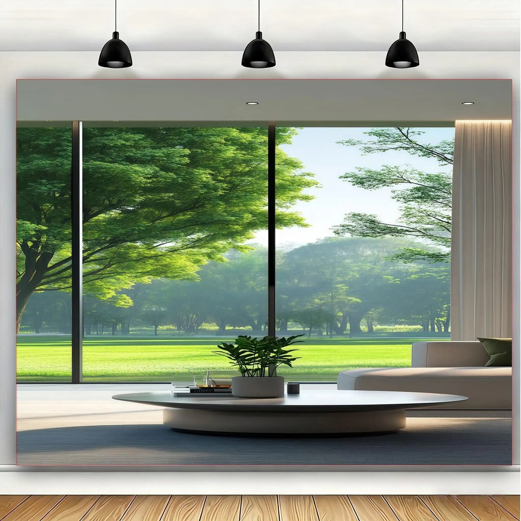 Maximum size (180-300cm) Room Living Room Window Natural Landscape Decoration Background Hanging Cloth Mural Decoration