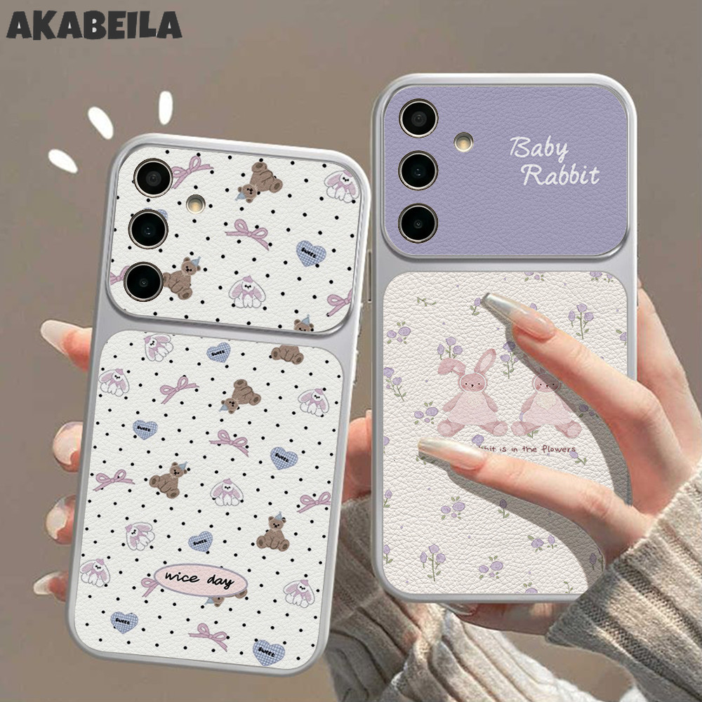 เคสโทรศัพท์สำหรับ Samsung A37 A57 A17 A07 A56 A36 A54 A15 A14 A13 A06 A05 S23 S24 S25 S26 Ultraมาพร้อมที่วางโทรศัพท์