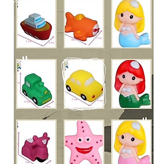 ของเล่น ลอยน้ำ บีบ มีเสียง 4 ส่งสินค้าจากไทย เลือกแบบต่อ รูปที่ 4