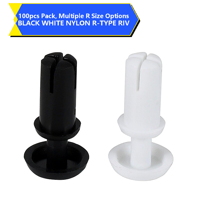 หมุดย้ำ ไนลอน แข็งแรง (100pcs) [HJC-MB-2]