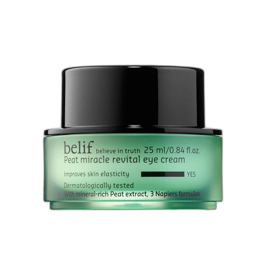 [Belif] Peat Miracle Revital Eye Cream 25ml / Korean Eye Cream / Revitalizing Treatment / ของแท้ 100