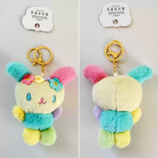 ปลอกบัตรพลัสกระต่ายลายดอกไม้ ผู้ถือบัตรตุ๊กตา พวงกุญแจ กระเป๋าใส่เหรียญ น่ารักมาก ใส่บัตรรถเมล์ บัตรนักเรียน ใส่กุญแจ