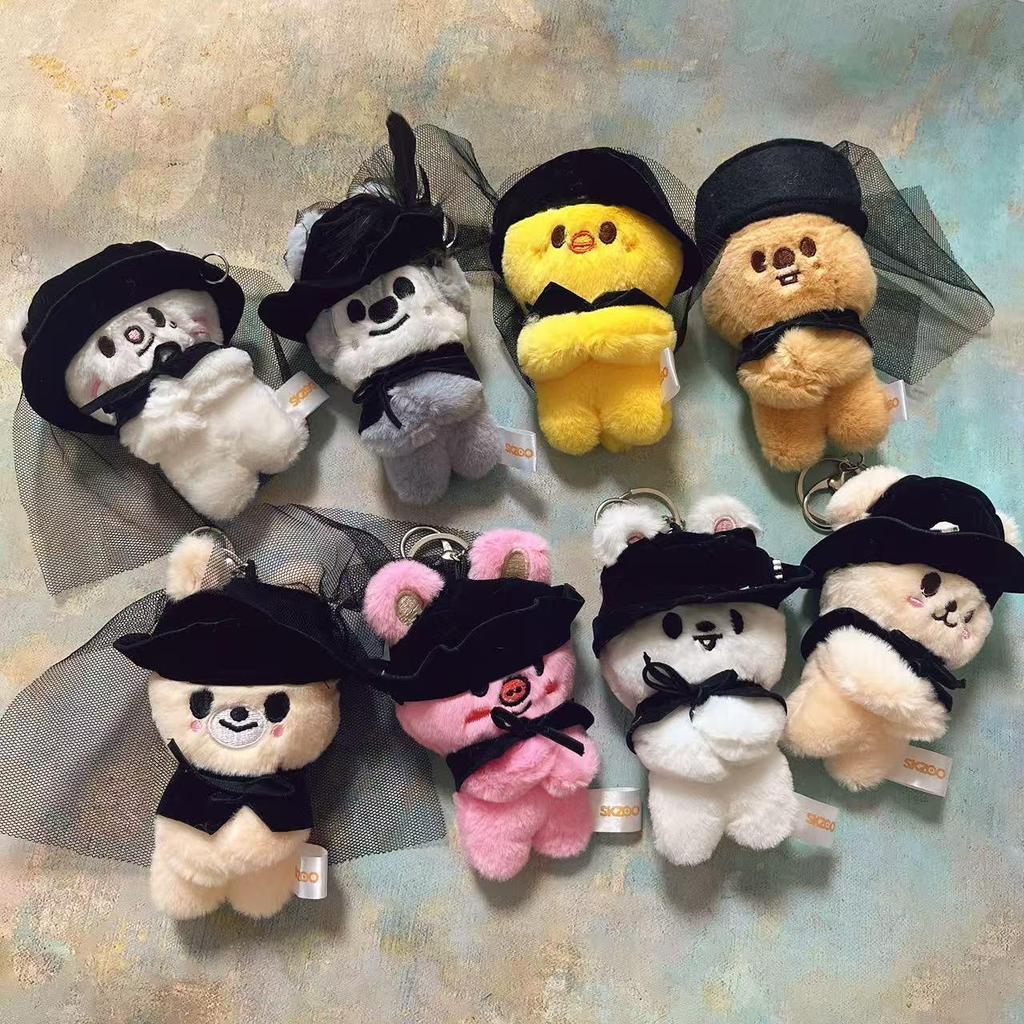 พวงกุญแจแม่เหล็กหมวกฟาง Stray Kids ป๊อปอัพ ลีเฟลิกซ์ ฮันจีซอง
