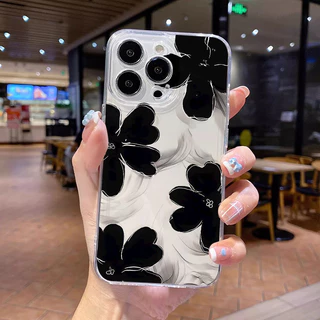 🌼KingMall🌼 เคสมือถือใสลายหวานอวกาศกันรอยสไตล์เกาหลี เหมาะสำหรับ samsung A15 A14 A13 A05 A23 A16 A06 รุ่นใหม่ที่สวยงาม