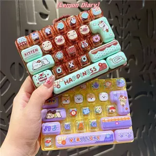 แอลดี| น่ารักซิลิโคนซึมเศร้าของเล่น26ที่สําคัญปุ่มกดของเล่นกระเป๋าแฟชั่นแขวนเครื่องประดับสําหรับพรรคของขวัญเล็กๆใหม่