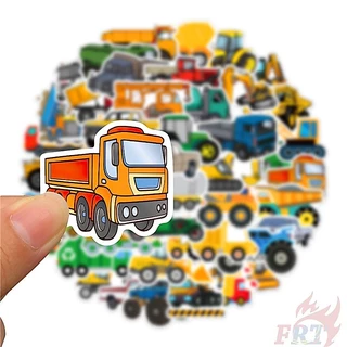 ❉ Vehicle Series 02 Cars Bus Truck Stickers ❉ 50Pcs/Set DIY Fashion Waterproof Doodle Decals Stickers