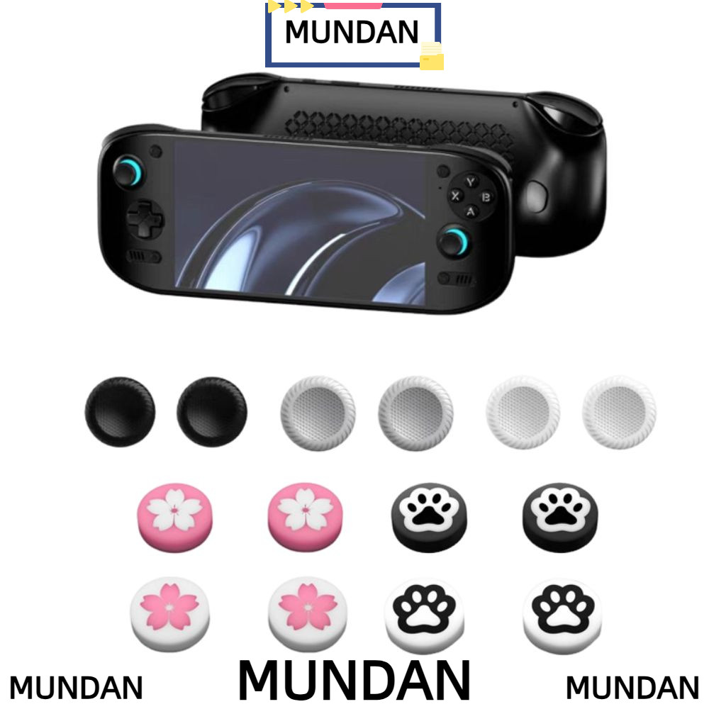 MUNDAN 4PCS Big Joystick Cap,ที่มีสีสันลื่นเกมคอนโซลจอยสติ๊ก Rocker,ทนทานอุปกรณ์เสริมซิลิโคนเปลี่ยนห