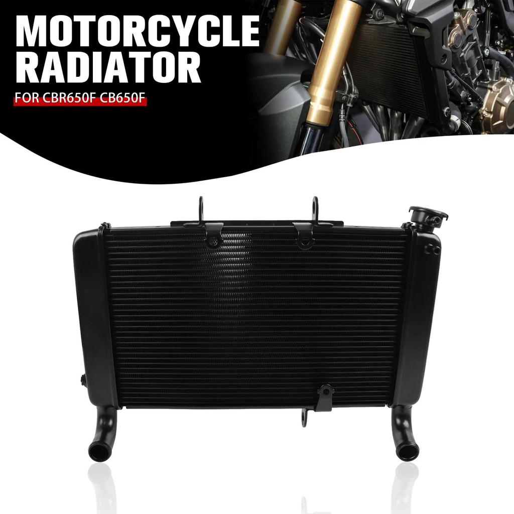 YYสำหรับ Honda CBR650F CBR 650 F CBR650 F 2014-2018 หม้อน้ำอะลูมิเนียมสำหรับรถจักรยานยนต์  ชุดระบายค