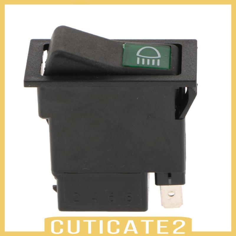 [Cuticate2] เกียร์เดี่ยว 2 Pins Toggle Rocker Switch Rocker Toggle Switch สําหรับรถบรรทุกรถยนต์