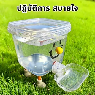 PawPals ถังน้ำดื่มสัตว์เลี้ยง 3L/5L ระบบป้อนน้ำอัตโนมัติ ถอดชามล้างทำความสะอาดง่าย ใช้ได้กับแมว สุนัข ไก่และสัตว์ปีก