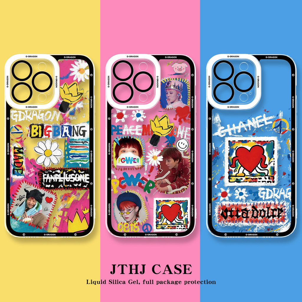 GD GD GD GD Dragon Apple 16promax เคสโทรศัพท์ iphone17pro นักร้อง 14 อัลบั้ม 15 คอนเสิร์ต 13/12mini 
