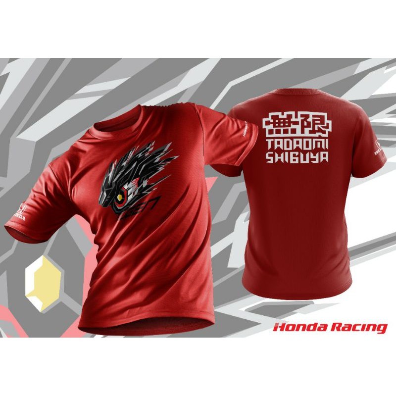 เสื้อยืด Mugen Tadaomi Shibuya / เสื้อไมโครไฟเบอร์ / เสื้อแข่ง