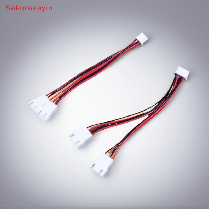 {Sakurasayin} XH2.54MM Y-Splitter Cable Male To 2 Female Connector 26AWG สายไฟ 2/3/4/5/6 Pin Splitte
