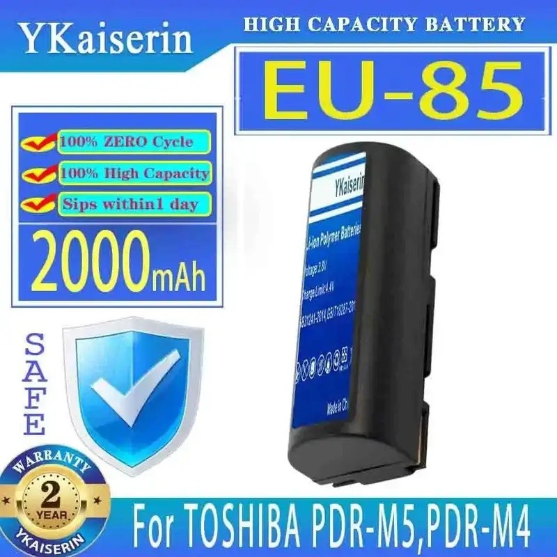 แบตเตอรี่ EU-85 FNP80 2000Mah Toshiba Pdr-M5 Pdr-M4 Pdr-M70 สําหรับ Epson R-D1 R-D1s สําหรับ Mitsubi
