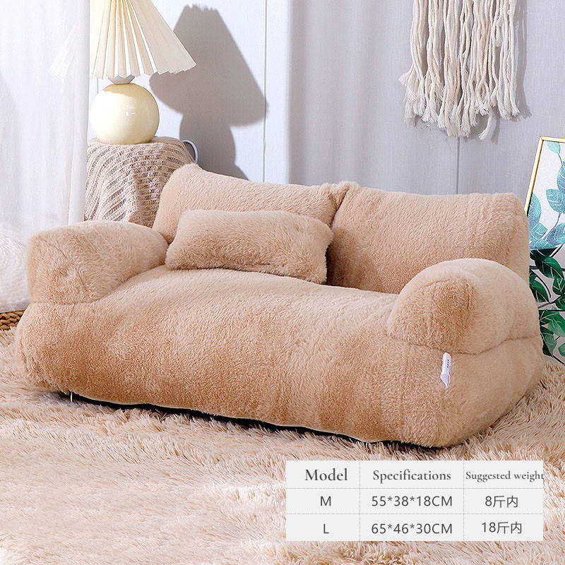 COD โซฟาแมว M/L ที่นอนแมว แบบโซฟา นุ่มนิ่ม รูปที่ 2