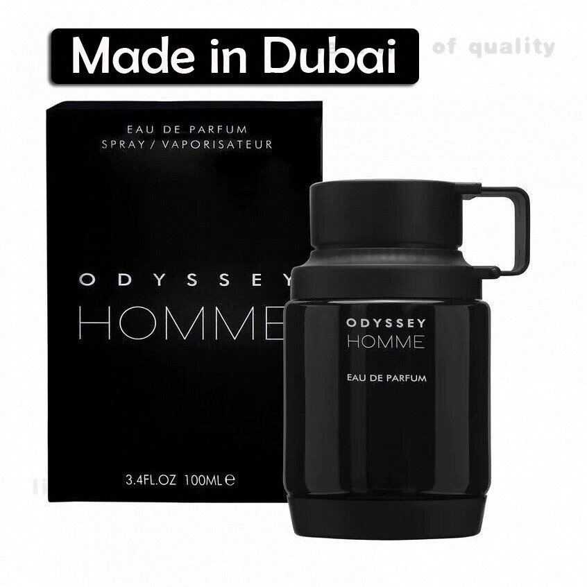 Armaf Odyssey Homme Black EDP Perfume For Men 100ML MYNX