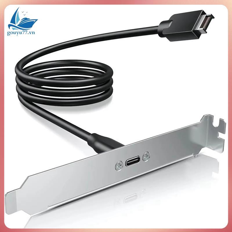 USB-C ถึง USB3.2 Type-E Key-A เมนบอร์ด Header สายต่อ USB-C ถึง USB3.2 Type-E Key-A 20-Pin Connector 