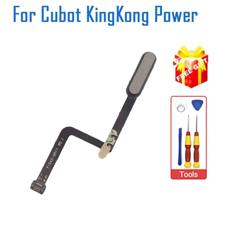 ใหม่ Original Cubot KingKong Power KingKong 8 ปุ่มลายนิ้วมือเซ็นเซอร์สาย flex FPC สําหรับ CUBOT KING