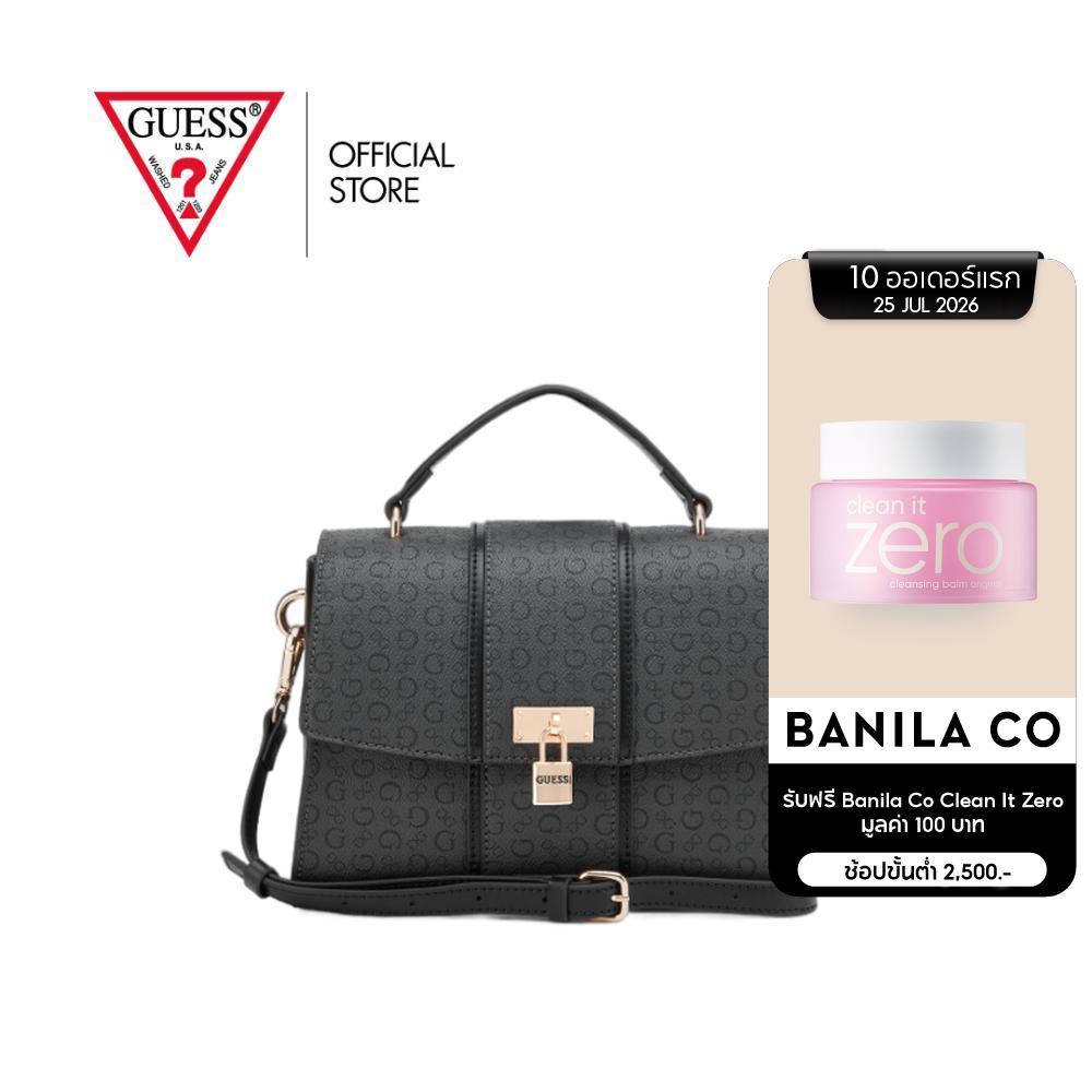 กระเป๋า Guess รุ่น SG999819 EMBERLY TOP HANDLE CROSSBODY สีดำ