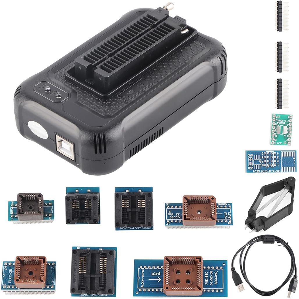 Vikye USB Programmer, TL866II Plus Programmer USB EEPROM แฟลช BIOS โปรแกรม Logic Circuits 8051 AVR M