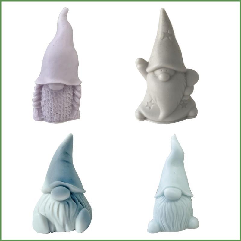 เครื่องมือทําแม่พิมพ์ซิลิโคนรูปทรง BON 3D Gnomes เครื่องประดับ DIY Moulds
