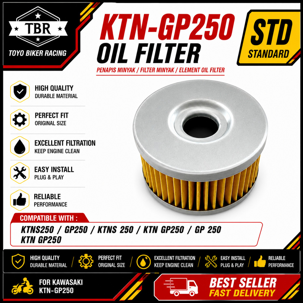 KTN-GP250 KTNS250 GP250 KTNS 250 KTN GP250 GP 250 กรองน้ํามันกรอง Minyak Element กรองน้ํามัน KTN GP2