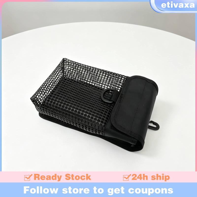 [Etivaxa] Diving Smb Pouch Multi Use Net Storage Bag Underwater Organizer Mesh Carrier สําหรับดําน้ํ