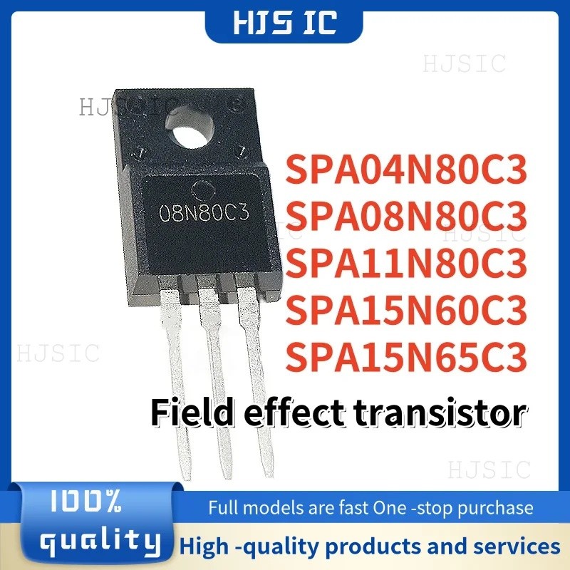 5PCS SPA04N80C3 SPA08N80C3 SPA11N80C3 SPA15N60C3 SPA15N65C3 TO-220F 04N80C3 08N80C3 11N80C3 11N80C3 