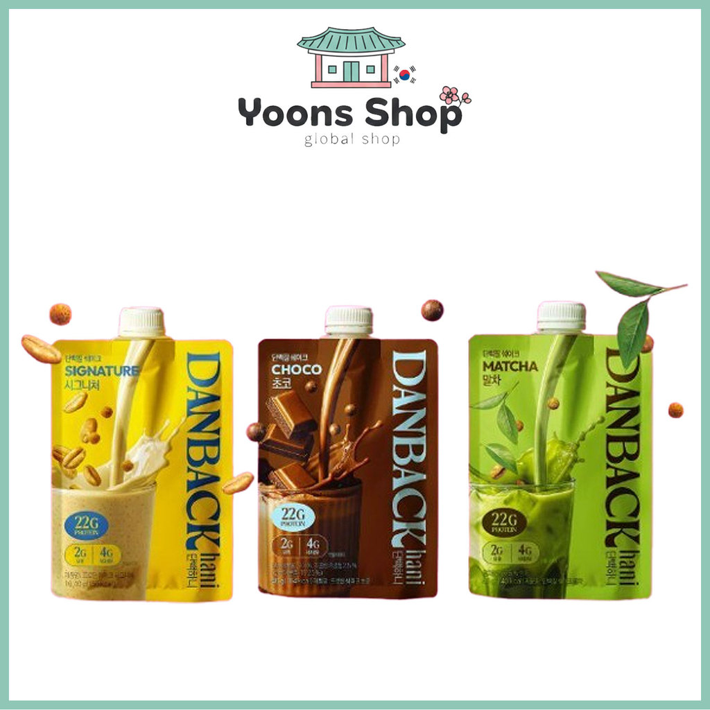[DANBACK hani] Shake Signature/Matcha/Chocolate_จากเกาหลี