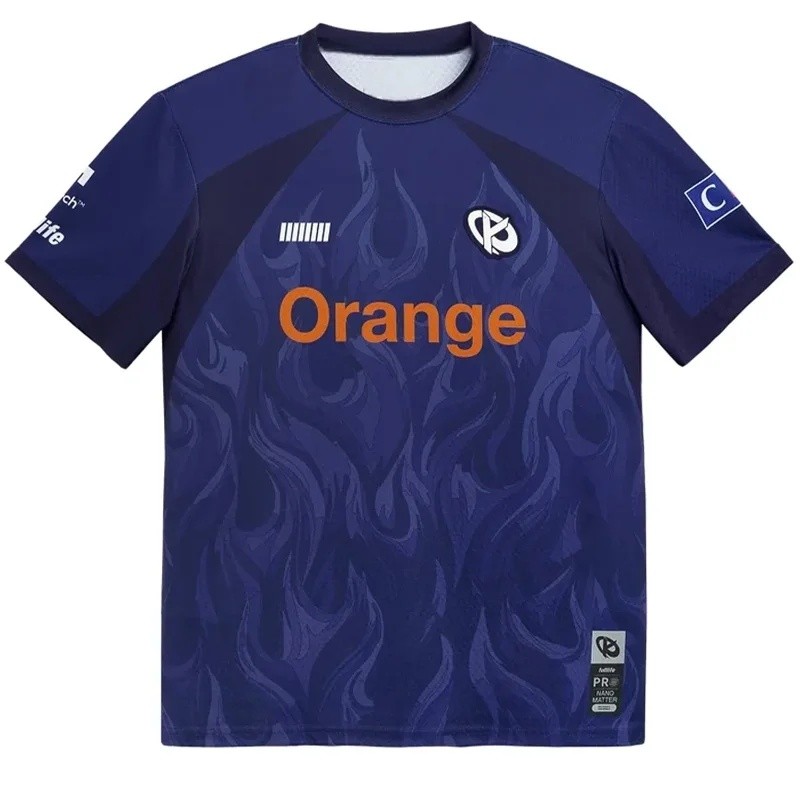 เสื้อกีฬา Karmine Corp Esports สำหรับผู้ชาย เสื้อยืดระบายอากาศสำหรับแฟนคลับ KCorp เสื้อทีม Valorant