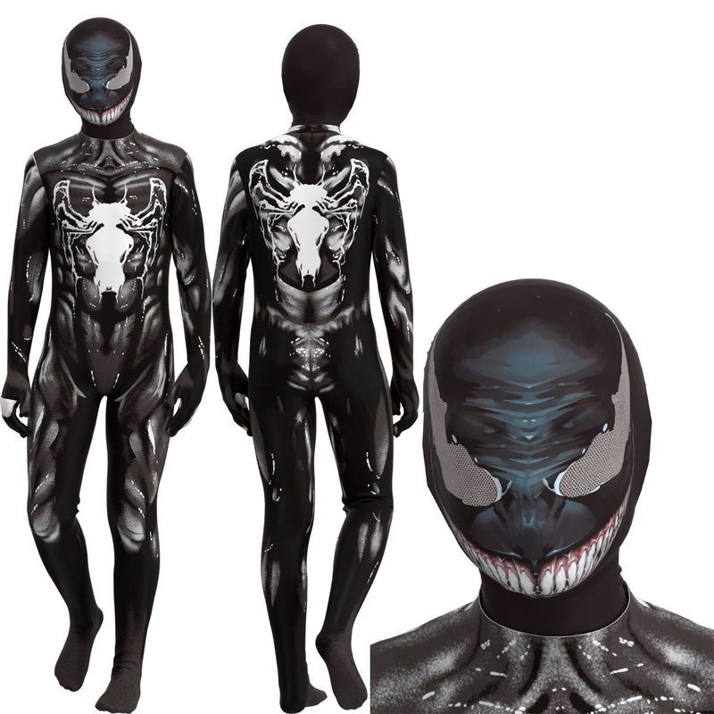 เสื้อผ้าเด็กชุดฤดูร้อน cos เสื้อผ้าเด็กวัน Venom Iron Man Boy บอดี้สูท