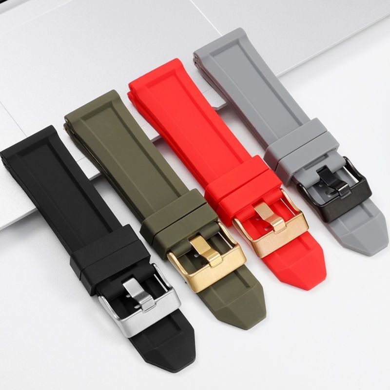 Strap เหมาะสําหรับดีเซลสายนาฬิกาซิลิโคนชาย DZ4318/7395/4496/4323 Original Rubber Band 26m