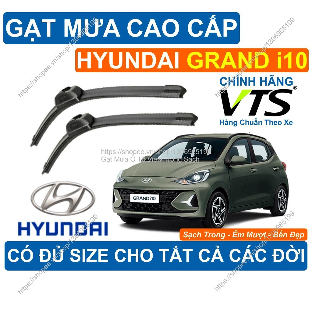 ที่ปัดน้ําฝน Hyundai Grand i10 A8, ที่ปัดน้ําฝน Hyundai Grand i10 คู่..... มีจําหน่ายทุกขนาดสําหรับร
