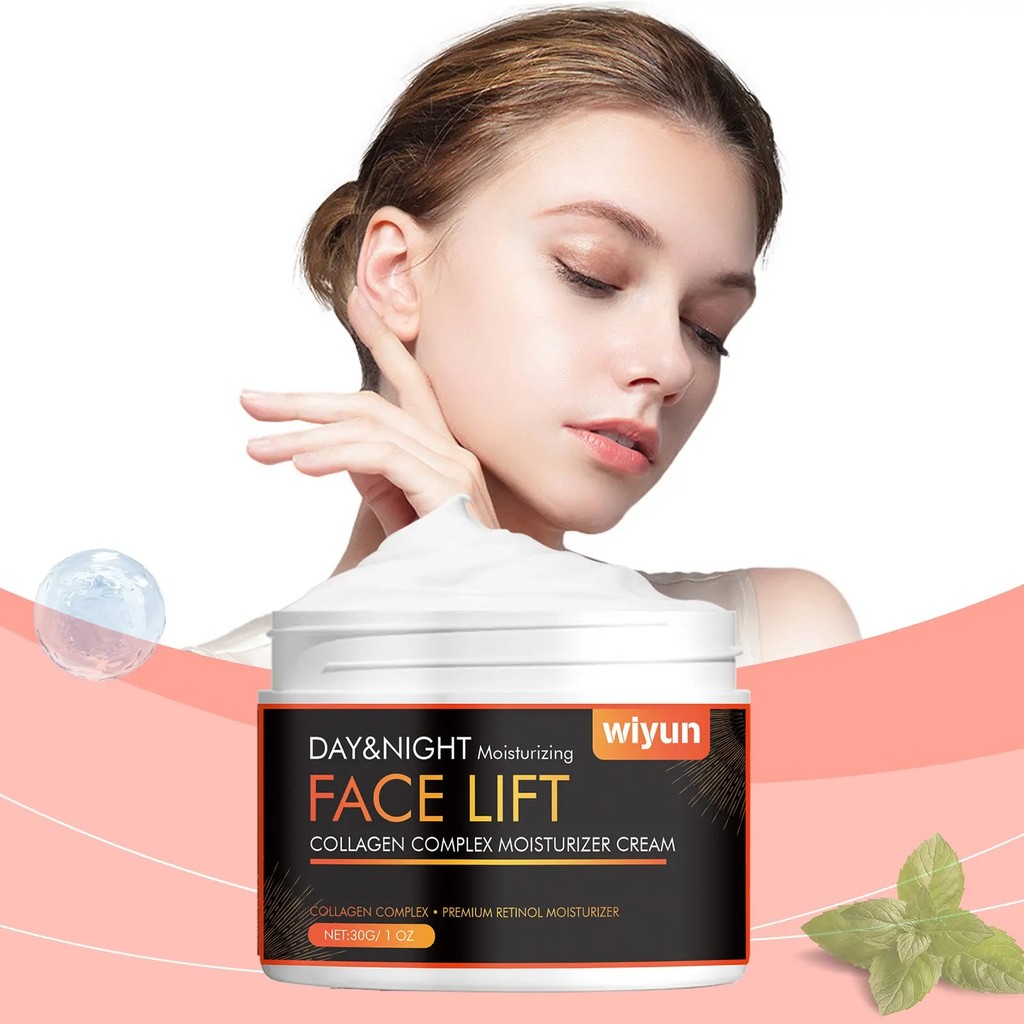 WIYUN Collagen Face Cream Brightening Softening Skin Care YY0A