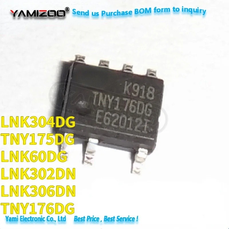 5PCS LNK304DG LNK304 SOP7 LNK304DN SOP-7 LNK306DN LNK306 LNK302DN LNK302DG LNK302 LNK302 LNK603DG LN