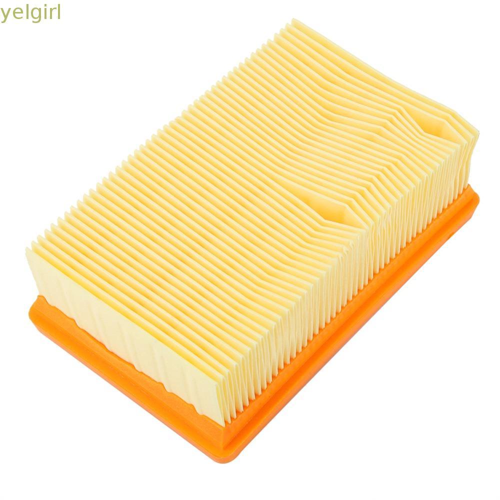 YELGIMY เปลี่ยนไส้กรองเครื่องดูดฝุ่น, PC ประสิทธิภาพสูง,ล้างทําความสะอาดได้ทนทานสีส้มไฟฟ้าสูญญากาศกร