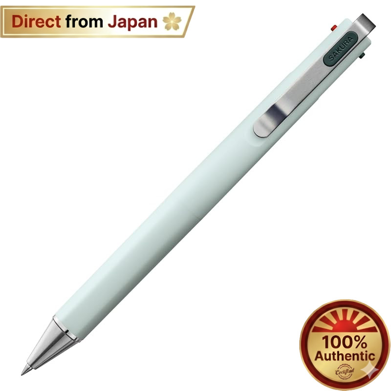 【Japan Quality】
Sakura Crepas 3-Color Ballpoint Pen Ball Sign iD 0.4mm Mint C Forest Black Red【Direc