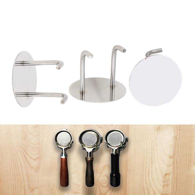 [WETK] Self-adhesive Coffee Bottomless Portafilter Wall Ra 51mm/53mm/54mm/58mm Coffee Bottom Filter 
