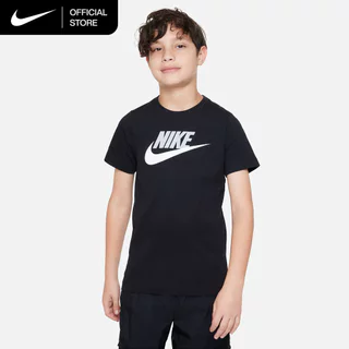 Nike Big Kids' (Boys') Sportswear T-Shirt - Black [DV2579-010]