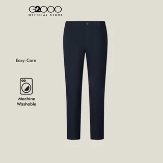 G2000 กางเกงขายาวแบบลำลองสำหรับผู้ชาย Extra Slim Fit รุ่น 5616397578 สีน้ำเงินเข้ม