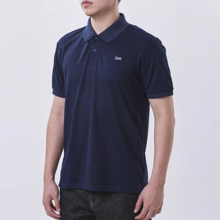 LEE เสื้อยืดโปโลผู้ชาย ทรง Regular รุ่น LE F125MPOLF03 สีกรมท่า