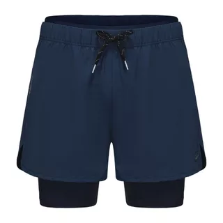 Decathlon Men'S Swimming Boxer Short With Double Layers กางเกงว่ายน้ำทรงบ็อกเซอร์ผ้า 2 ชั้น รุ่น 100 Plus - Blue